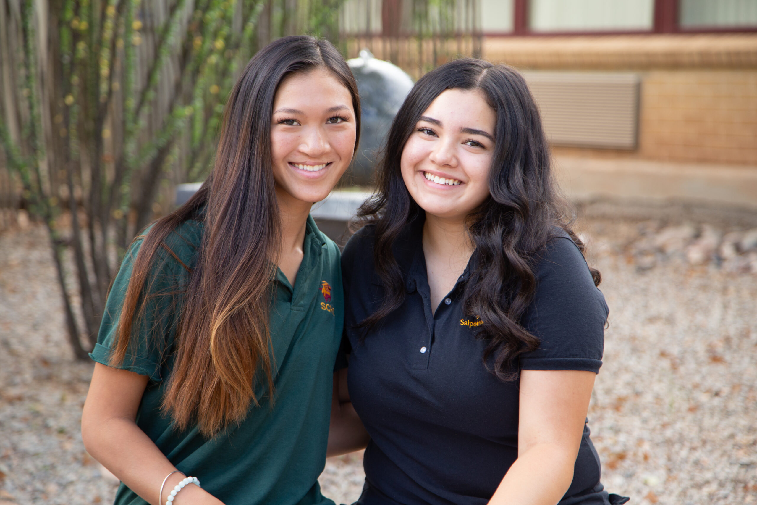 Students on campus